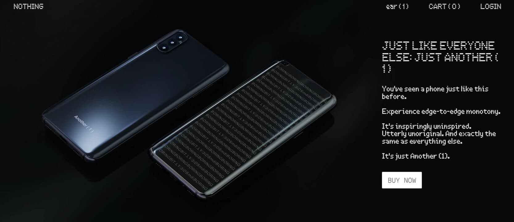 رحبوا معنا بهاتف Another (1) الغير مشابه تمامًا لهاتف Nothing Phone (1) المرتقب