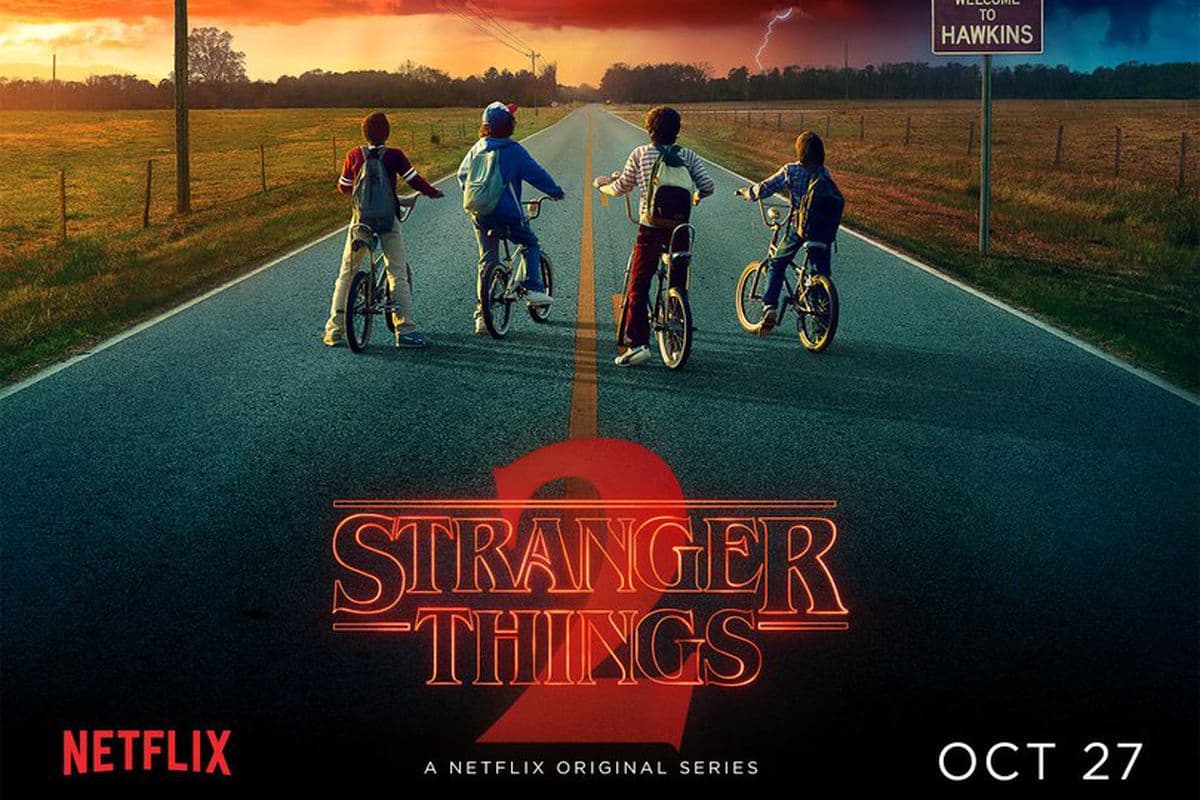 بوستر مسلسل 2 Stranger Things
