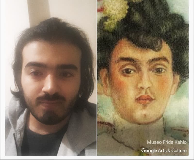 شبيهك من اللوحات الفنية