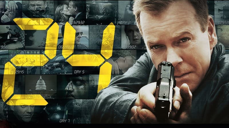 مسلسل 24 من أفضل المسلسلات الأمريكية