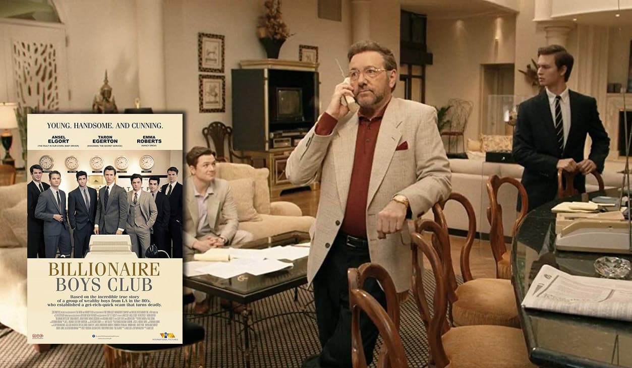Billionaire Boys Club بوستر فيلم - أفضل أفلام الجريمة في 2018