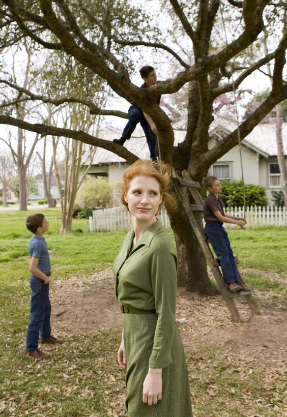 جيسكا تشاستين شرح فيلم tree of life