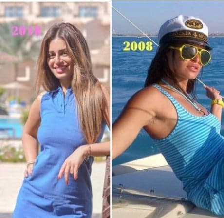 منة فضالي تحدي العشر سنوات 