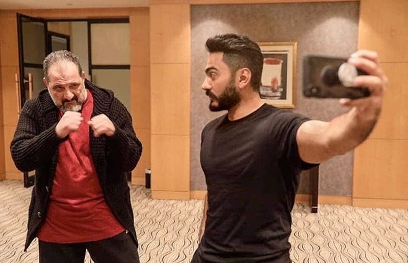 تامر حسني، خالد الصاوي، فيلم الفلوس