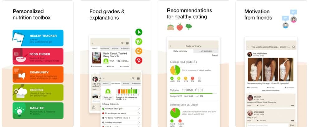 Foodcute التطبيقات الصحية