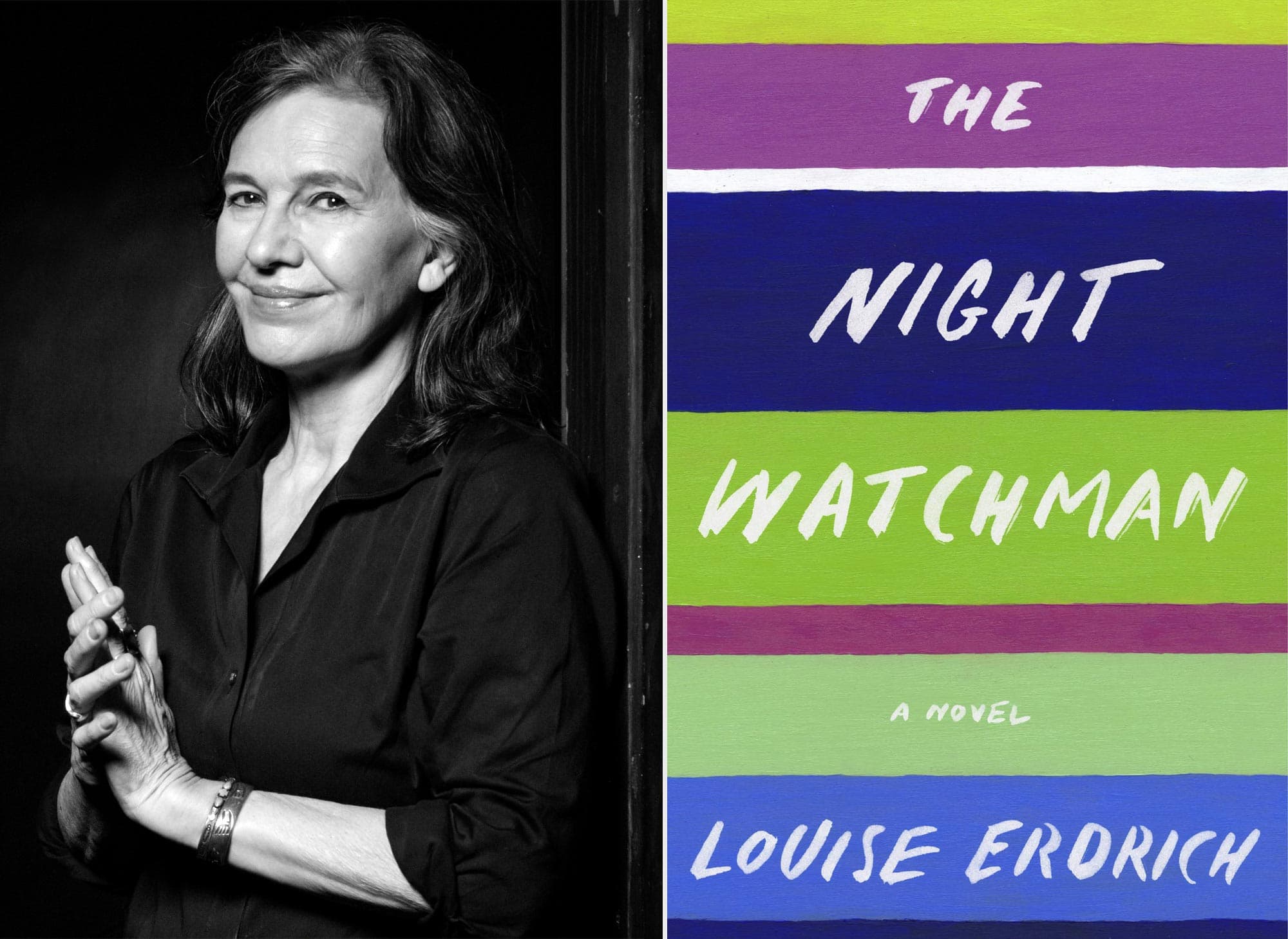 رواية The Night watchman لصاحبتها، الكاتبة الأمريكية الحاصلة على عديد الجوائز الكبرى، لويز إيردريش.