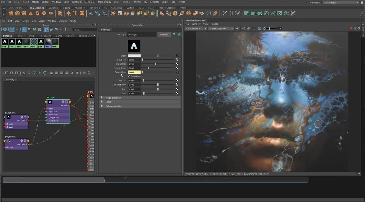 برنامج Maya, ويندوز