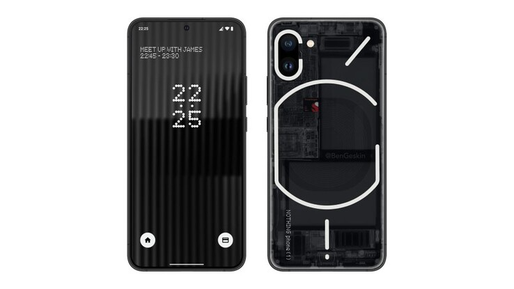 تلميحات وتوقعات لتصميم هاتف Nothing phone 1