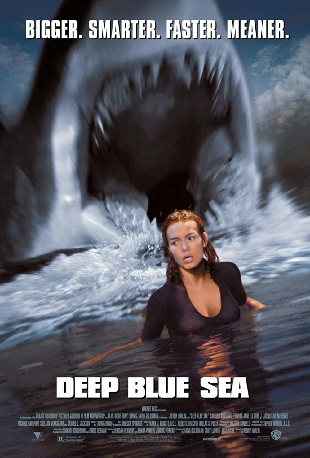 Deep Blue Sea poster