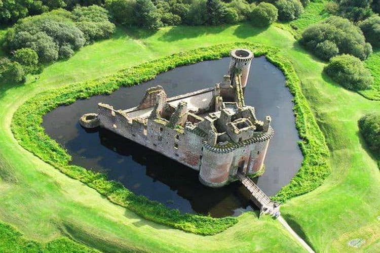 Caerlaverock Castle Scotland