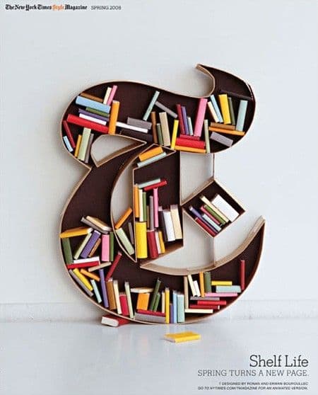 مكتبات بتصاميم غريبة 
