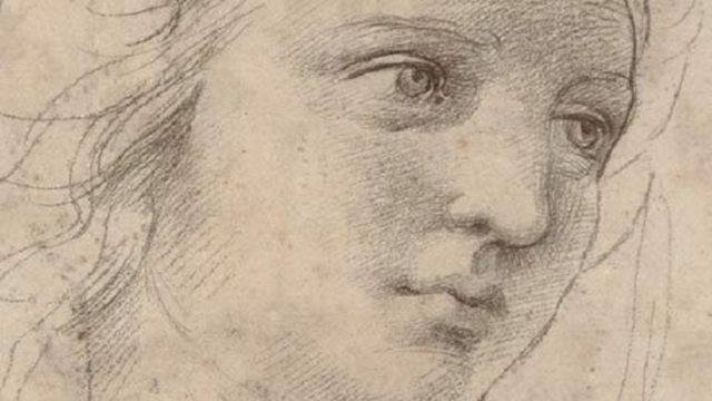 لوحة Head of a Muse. 