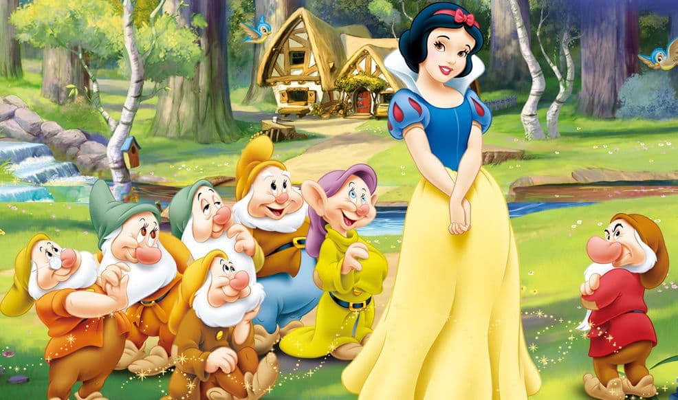 أفلام الكرتون فيلم سنووايت والأقزام السبعة