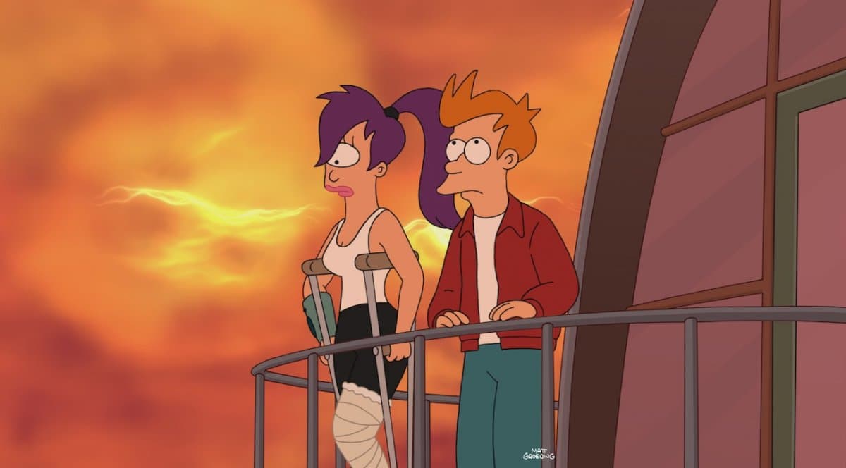 مسلسل Futurama أفضل مسلسلات الخيال العلمي 