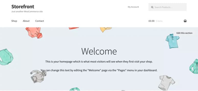 storefront افضل قوالب ووردبريس المجانية