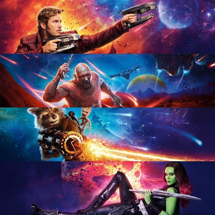 بوسترات فيلم Guardians of the Galaxy Vol2