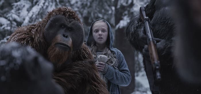 الطفلة فيلم War for the Planet of the Apes
