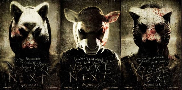 المرتبة التاسعة - You're Next - أفلام رعب لعام 2013