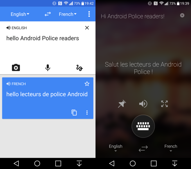مُقارنة بين google translate و microsoft translator