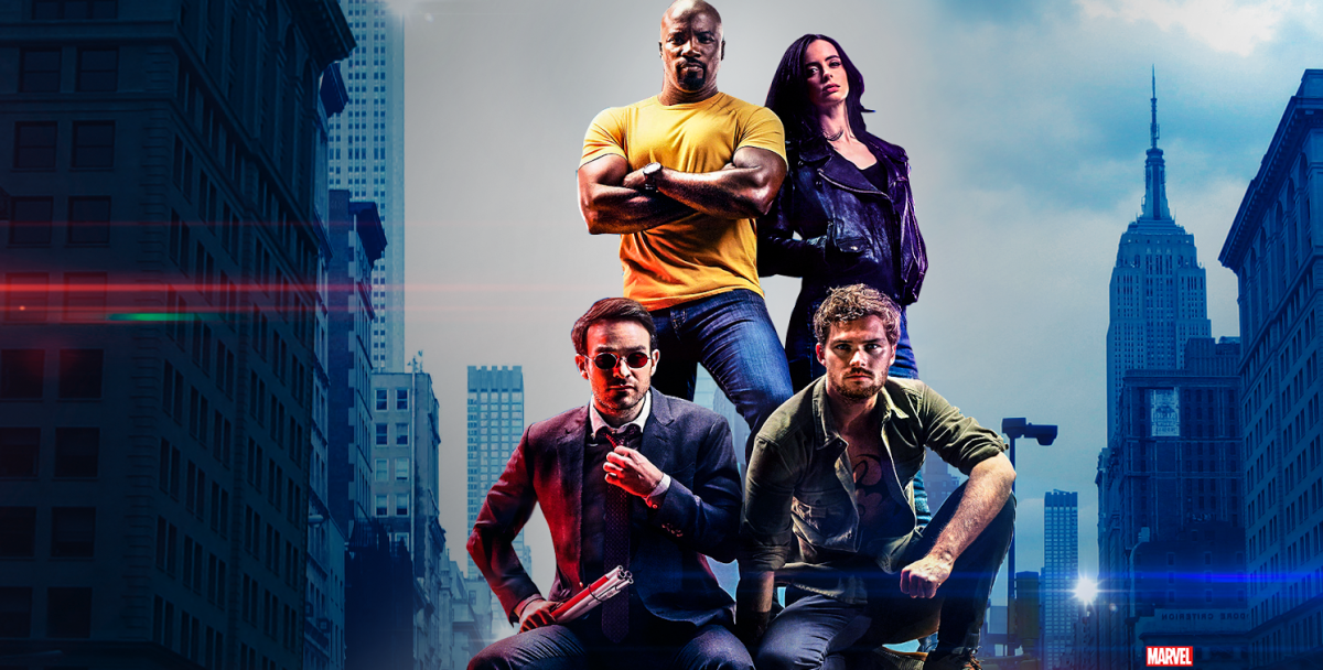 ابطال مسلسل The Defenders