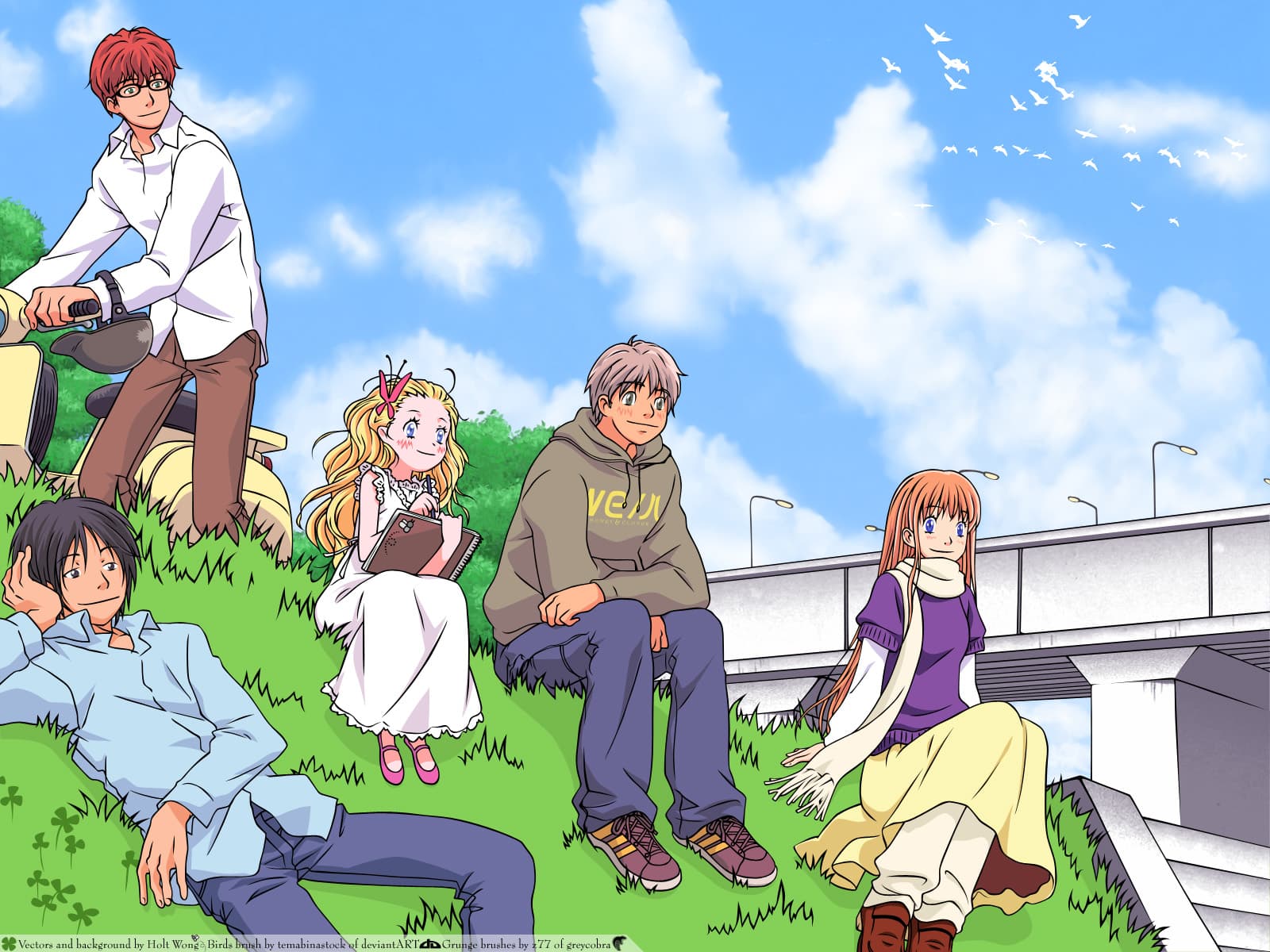 أنمي Hachimitsu to Clover / Honey and Clover
