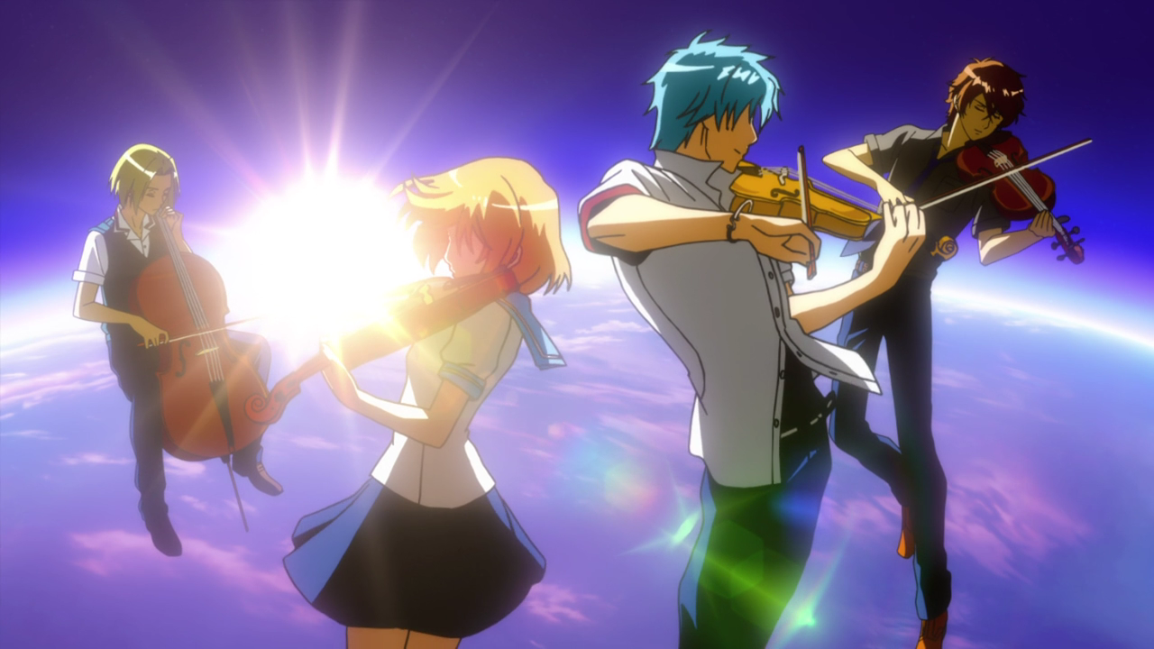 انمي Kiniro no Corda Blue♪Sky