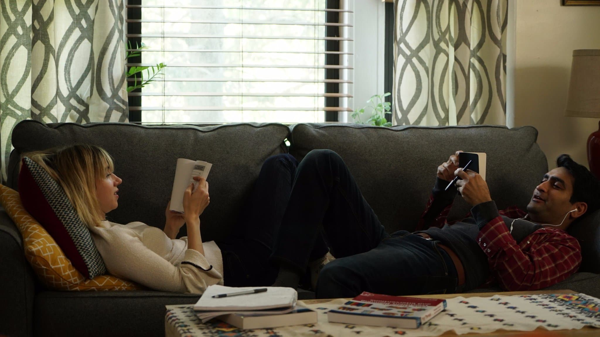 كيميل نانجياني و وزي كازان فيلم the big sick