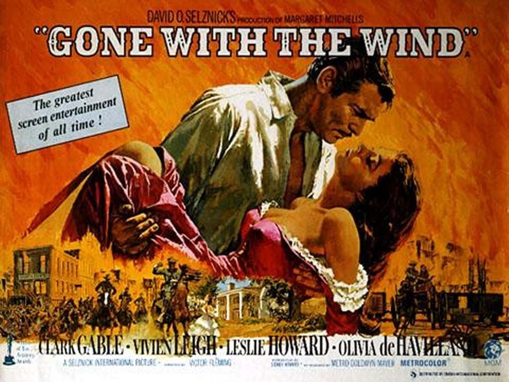 بوستر فيلم Gone with the wind