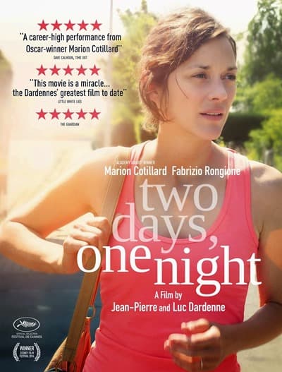 بوستر فيلم Two days, One night ماريون كوتيارد