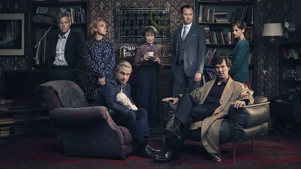 بوستر مسلسل Sherlock Holmes