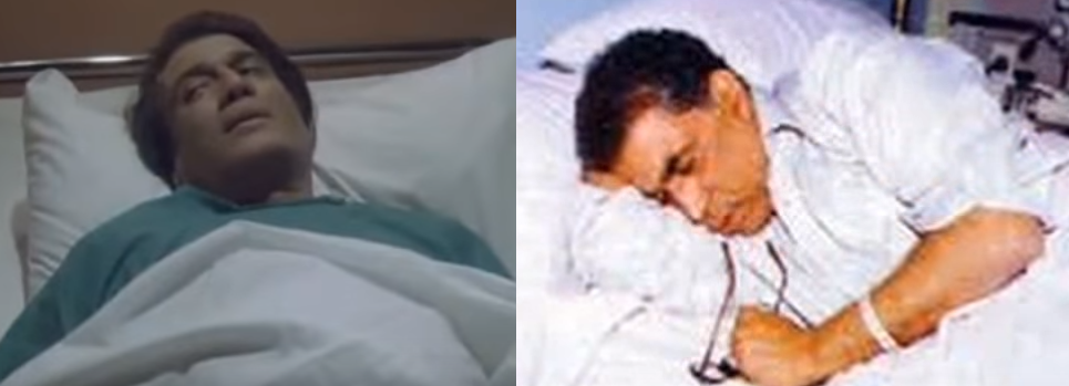 أحمد زكي في دور عبد الحليم حافظ 