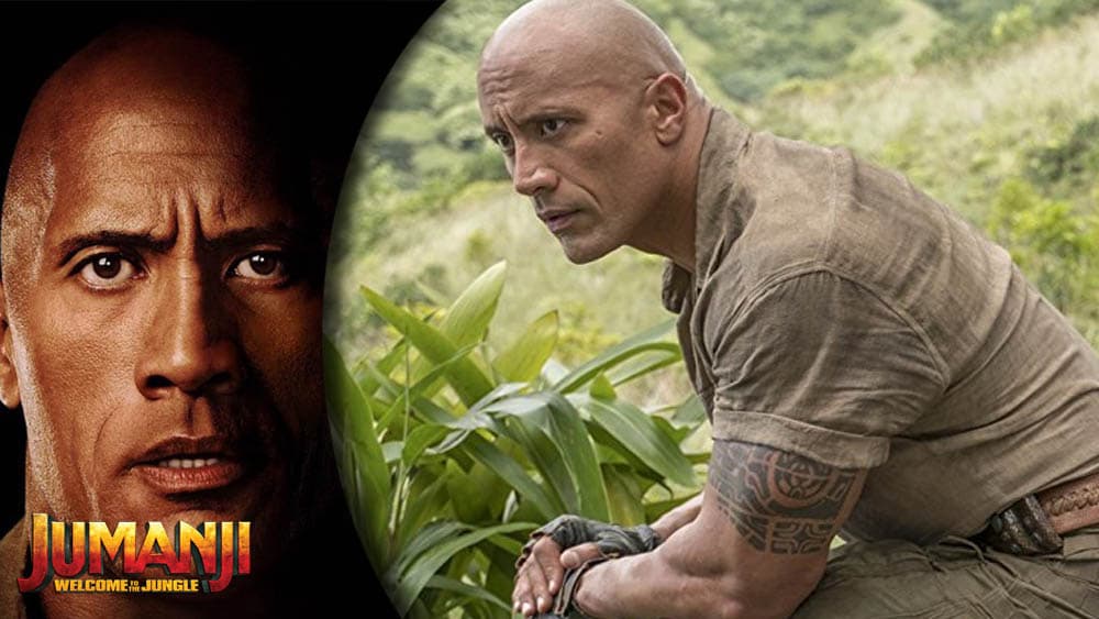 دواين جونسون في فيلم Jumanji