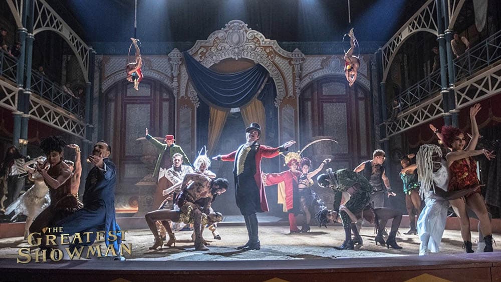 مشهد من فيلم The Greatest Showman 