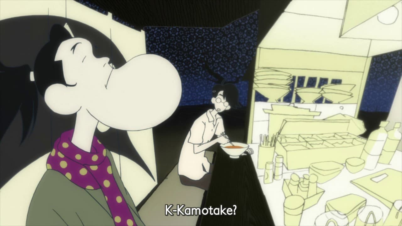 أنمي The Tatami Galaxy - واتاشي وهيوغوتشي