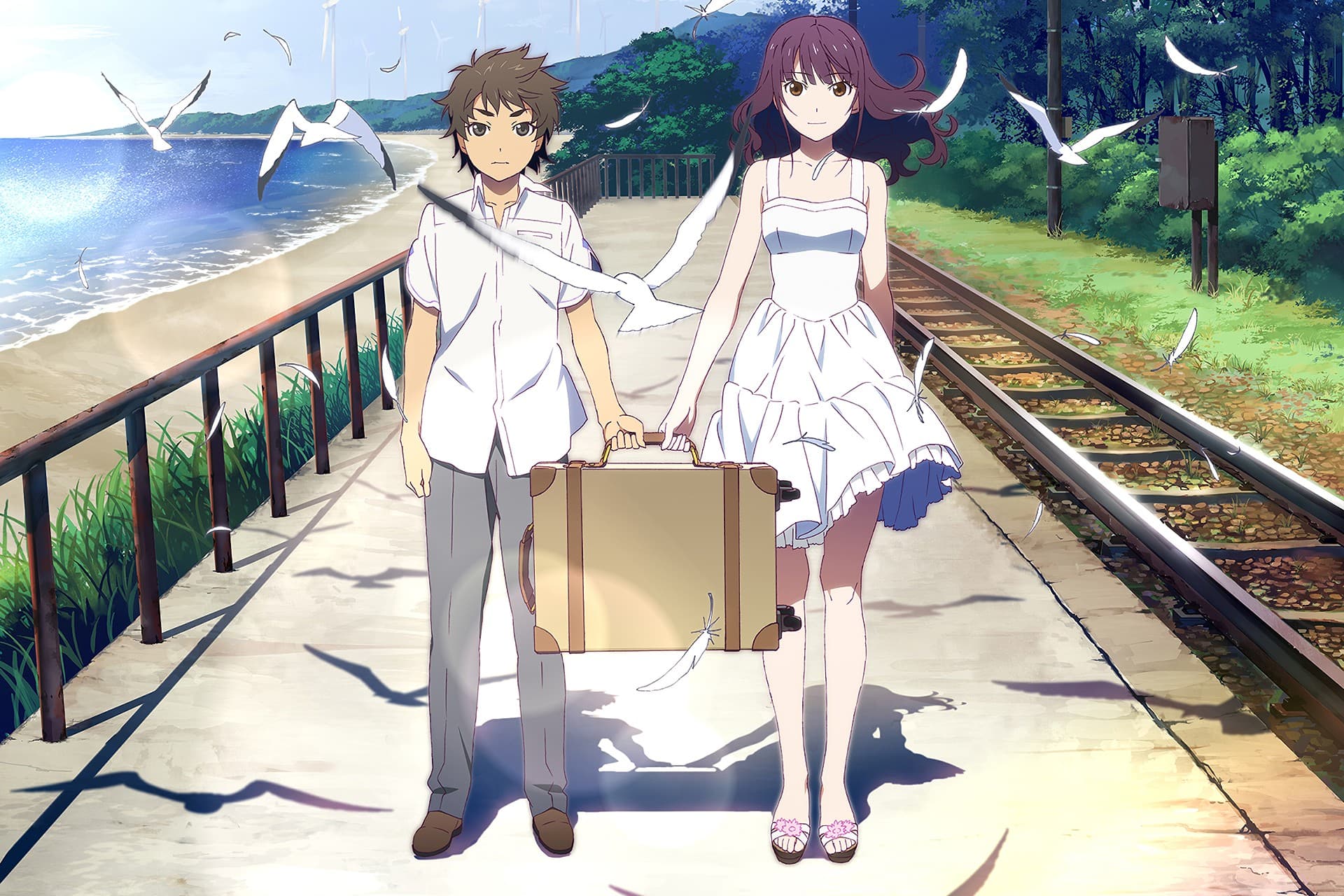 أنمي Uchiage Hanabi, Shita kara Miru ka? Yoko kara Miru ka?