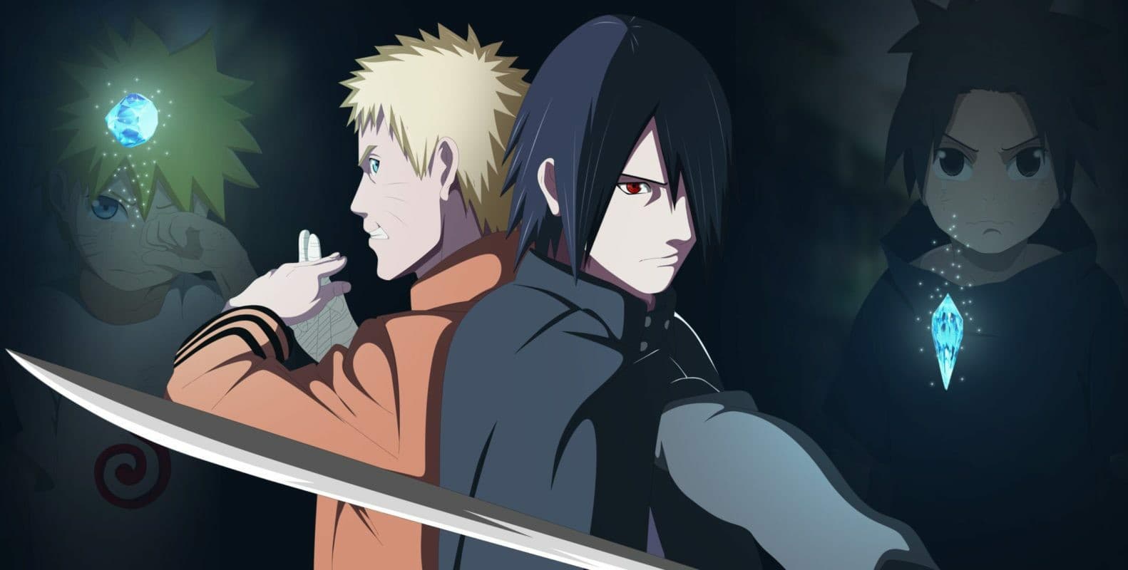 أنمي Naruto - ناروتو وساسكي