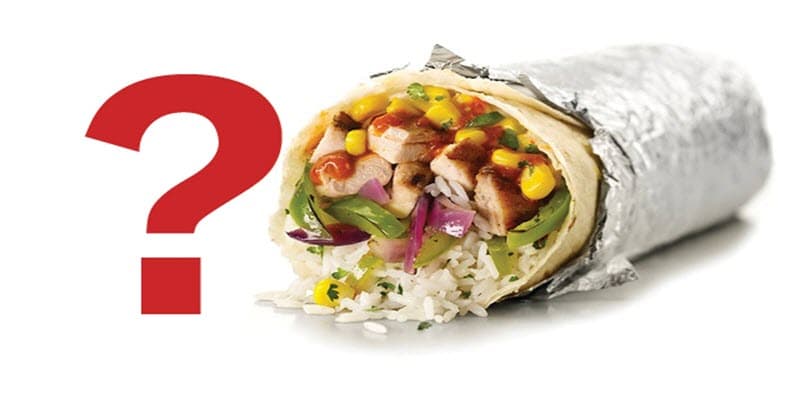 chicken burrito