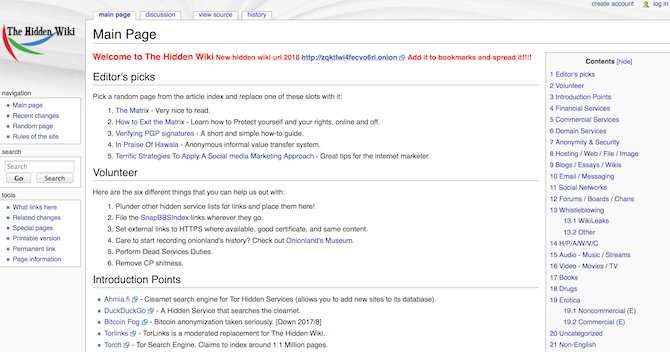 The Hidden Wiki