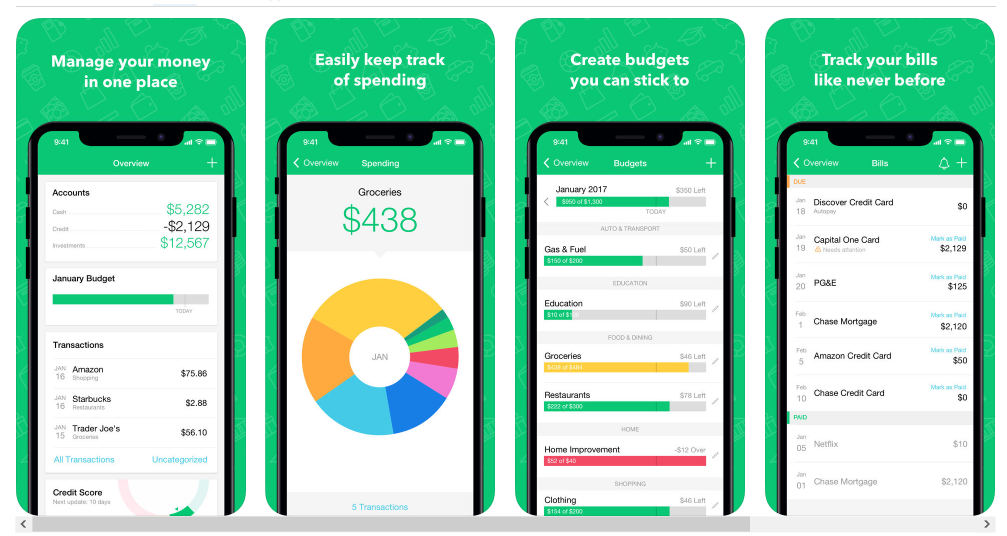 تطبيق Mint