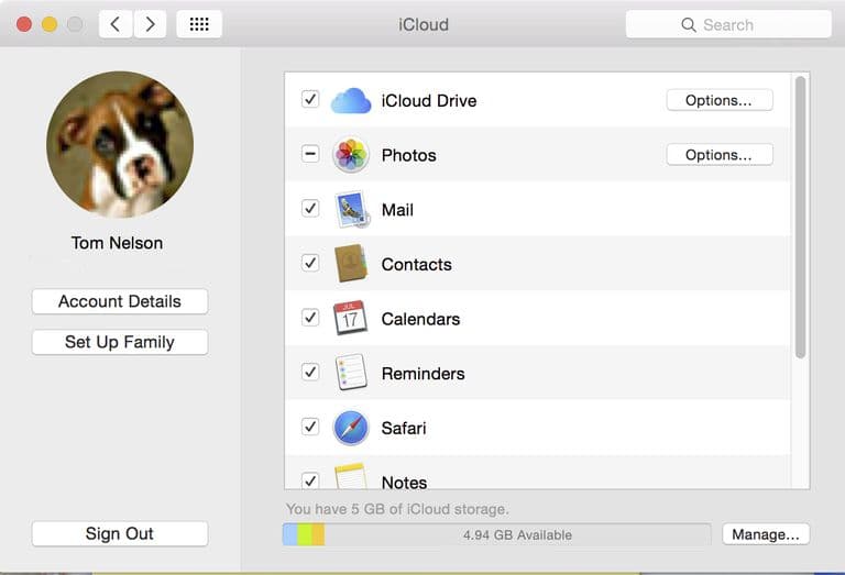 iCloud