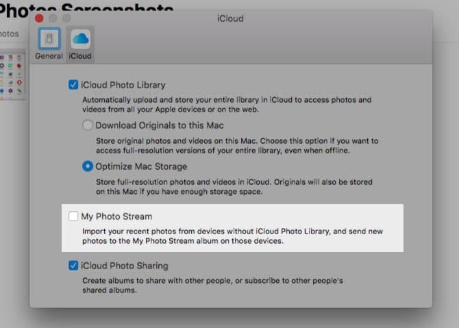 بدائل صور icloud