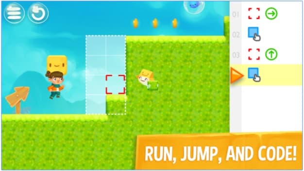 تطبيقات تعليم البرمجة للاطفال - تطبيق SpriteBox