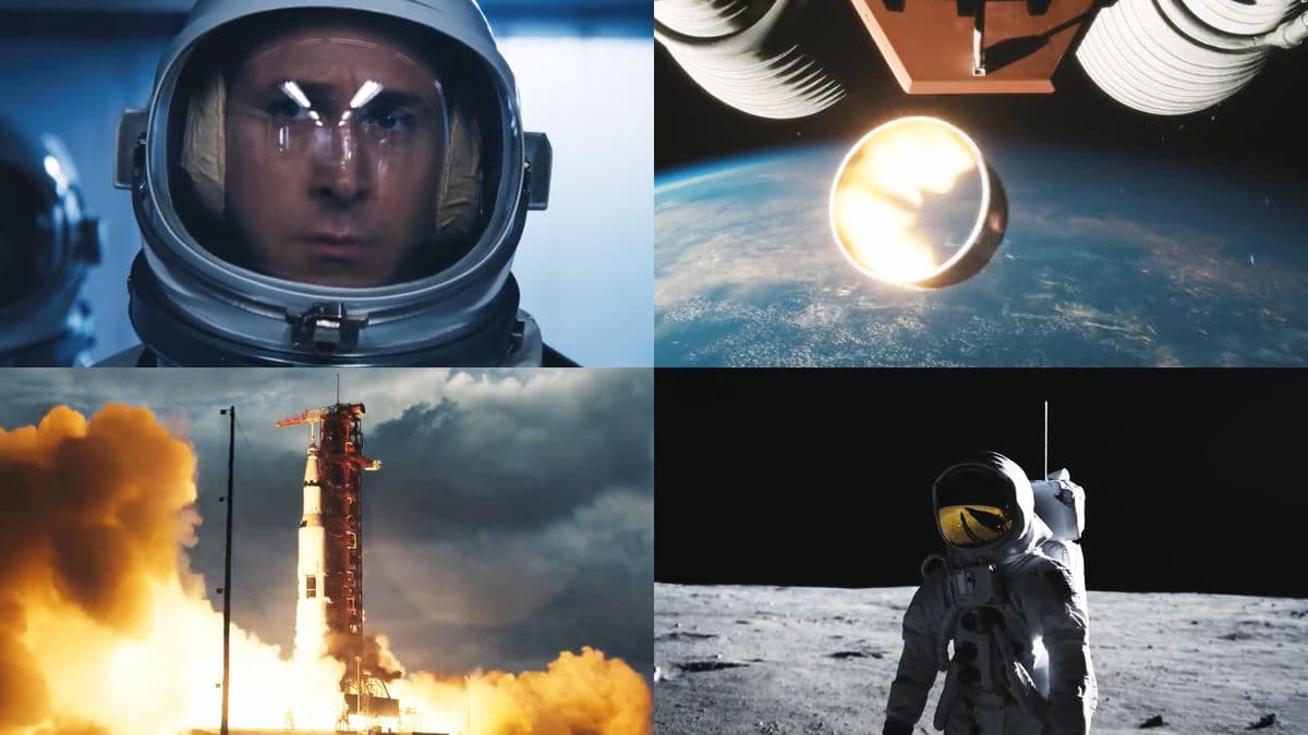 تصوير فيلم First man