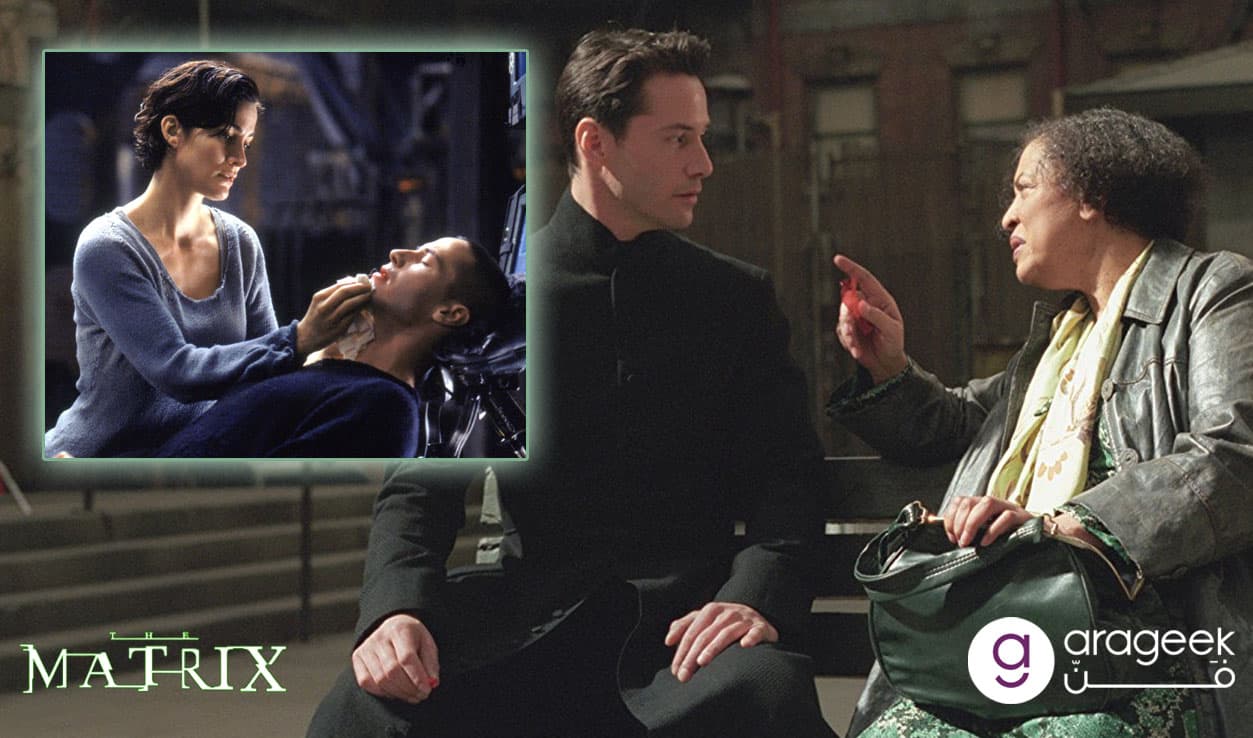 لقاء نيو والعرافة في The Matrix