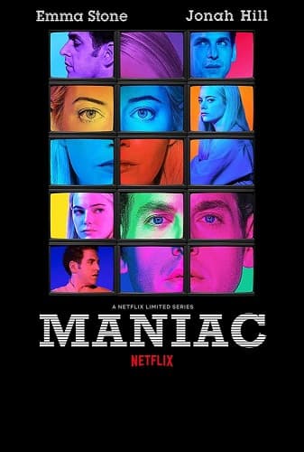 Maniac بوستر أفضل مسلسلات نتفليكس 2018