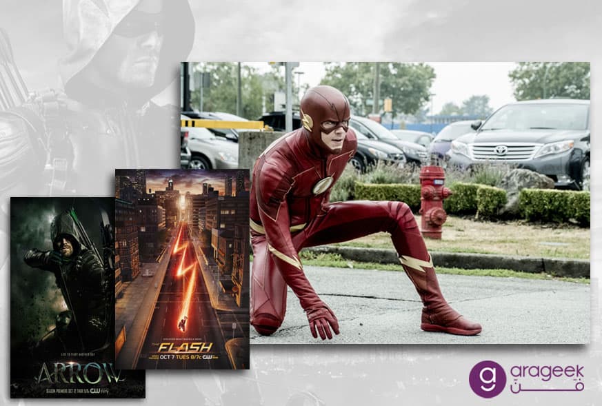 مسلسل The Flash ومسلسل Arrow