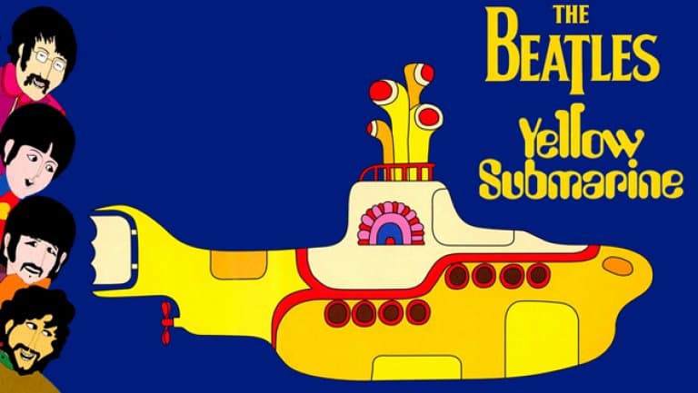 فيلم Yellow Submarine - أفلام رسوم متحركة