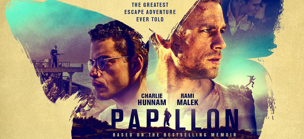 فيلم Papillon أفلام مبنية على قصص حقيقية 
