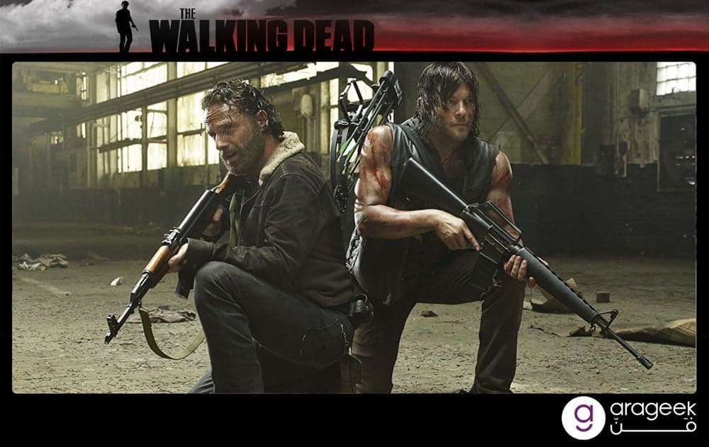 داريل ديكسون وريك غرايمز من The Walking Dead 
