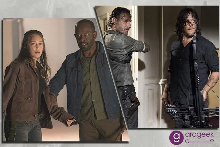 مسلسل The Walking Dead ومسلسل Fear The Walking Dead